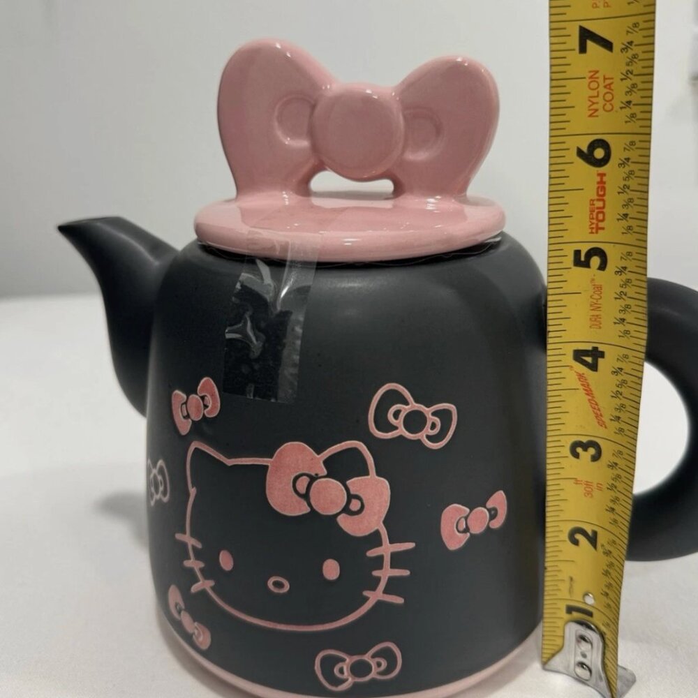 NEW TEAPOT Rare Hello Kitty Lets Go Summer 2025 BLUES CLAYWORKS SANRIO BlackPink - Picture 5 of 6